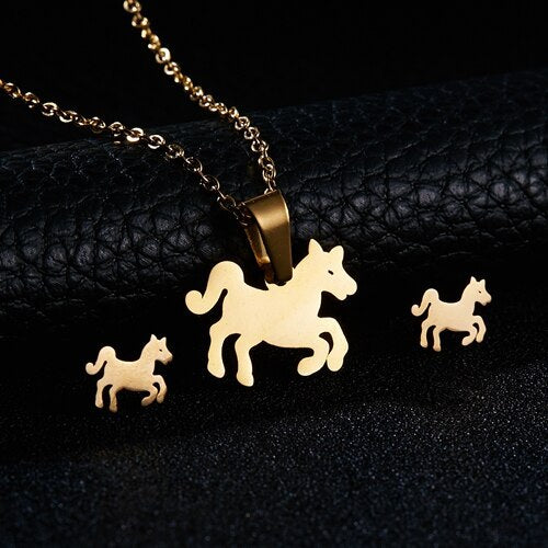 Smiley face Earring Set Fashion versatile clothes Pendant
